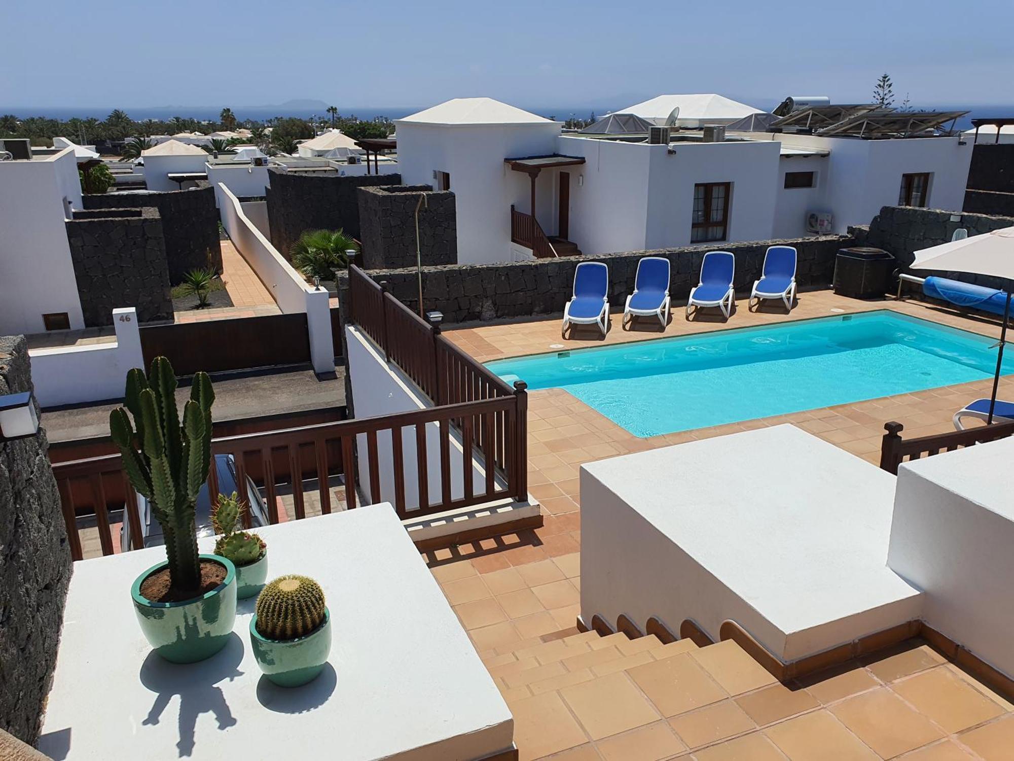 Lujosa 4 Hab Piscina, Jacuzzi Y Vistas Mar Playa Blanca (Lanzarote)